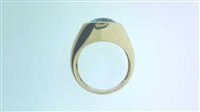 Ringe Sommer Dame in Gelbgold Topazio O.V. TOP AZZ Q/Z - O.V. TOP AZZ Q/Z